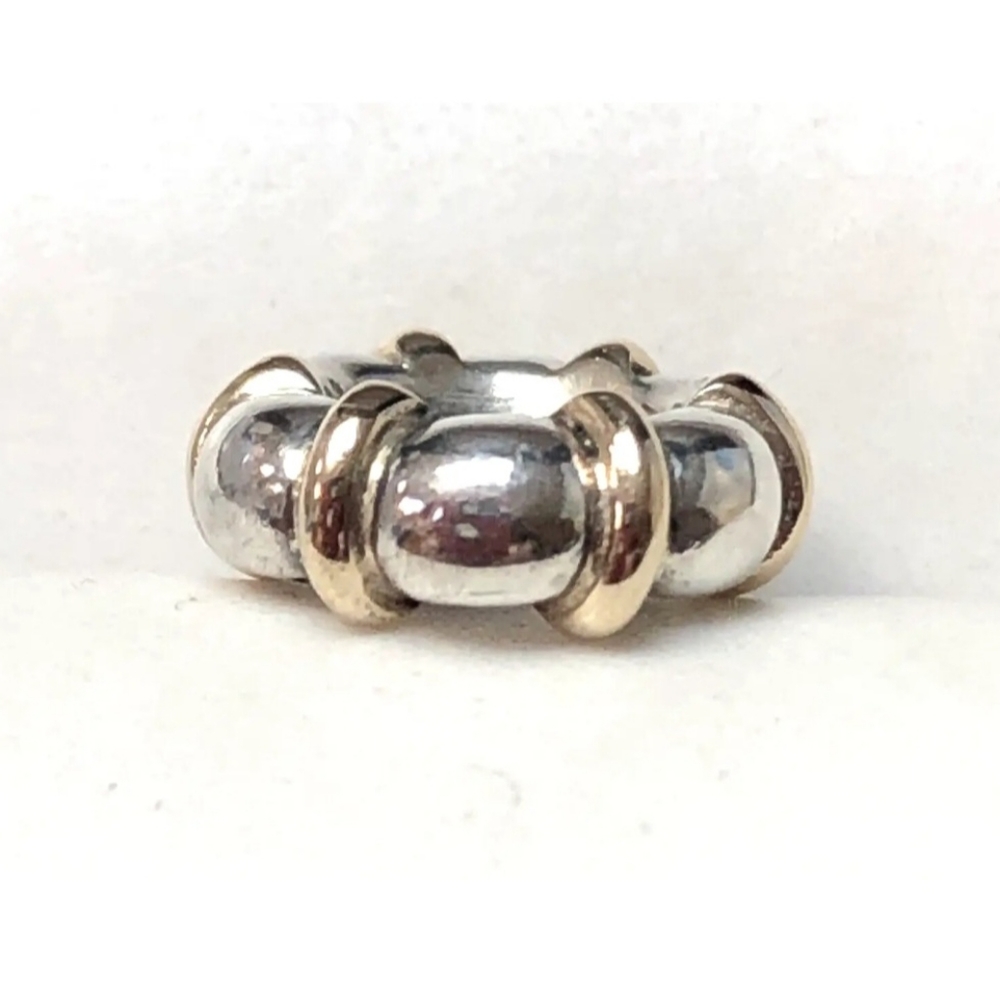 For Claudia: Pandora Retired Two-Tone Seattle Spacer